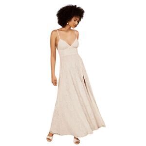 Fame and Partners Charlotte White Maxi Dress Size 2